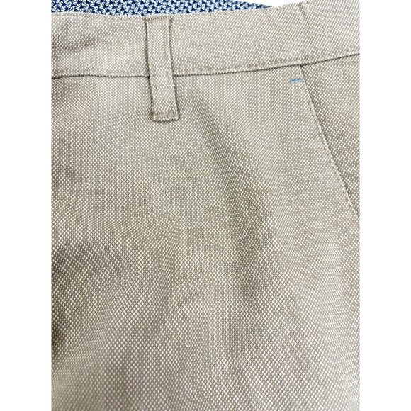Ted Baker 36R (Actual 36x31) Holclas Khaki Textured Dress Pants  Drycleaned  EUC - Picture 4 of 13